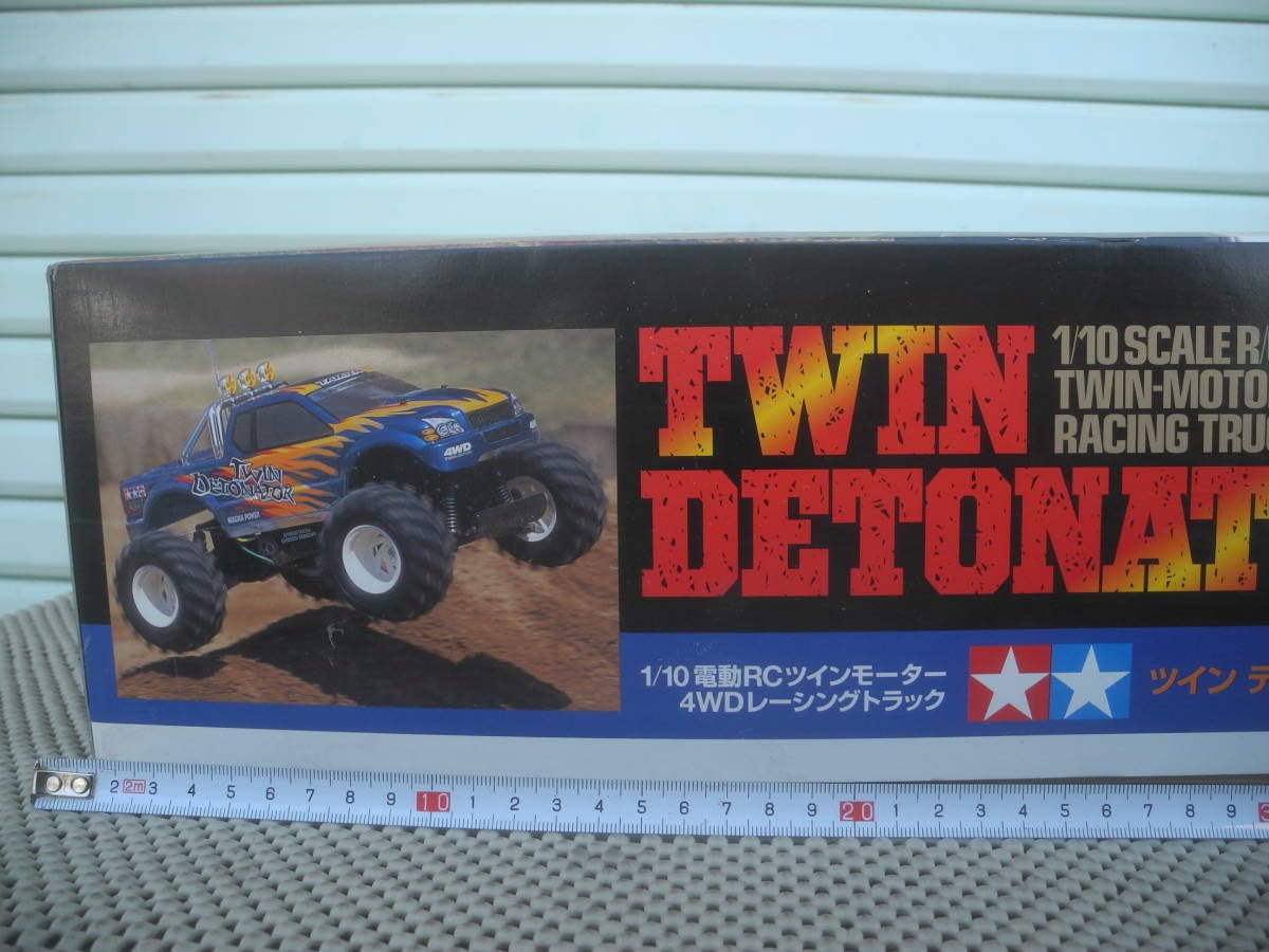 ラジコン タミヤ ツインデトネーター ジャンク TAMIYA タミヤ ツインデトネーター 1/10 4WD 超美品 - メルカリ